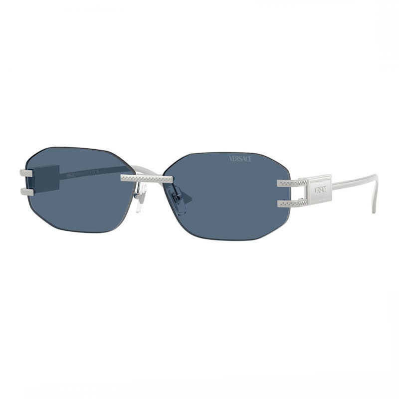 Versace VE2274 100080 Silver/Dark Blue 58mm