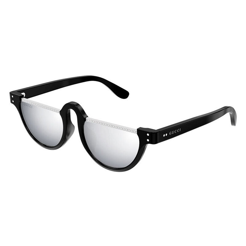 Gucci GG1368S 001 Black/Grey Mirror 49mm