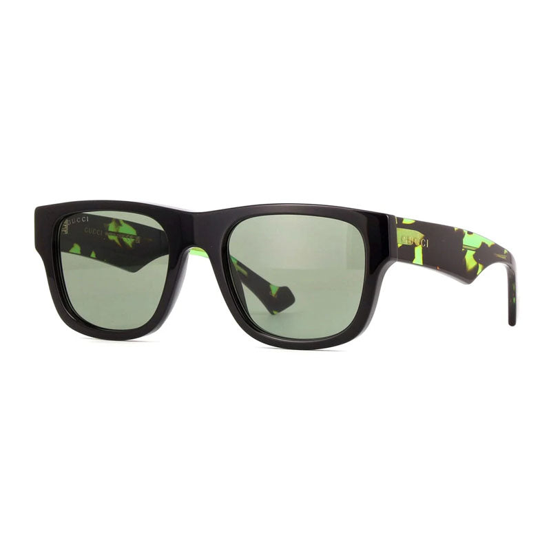 Gucci GG1427S 005 Black/Green Havana/Green 53mm