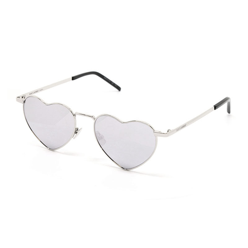 Saint Laurent SL301 LOU LOU 003 Silver/Silver Mirror