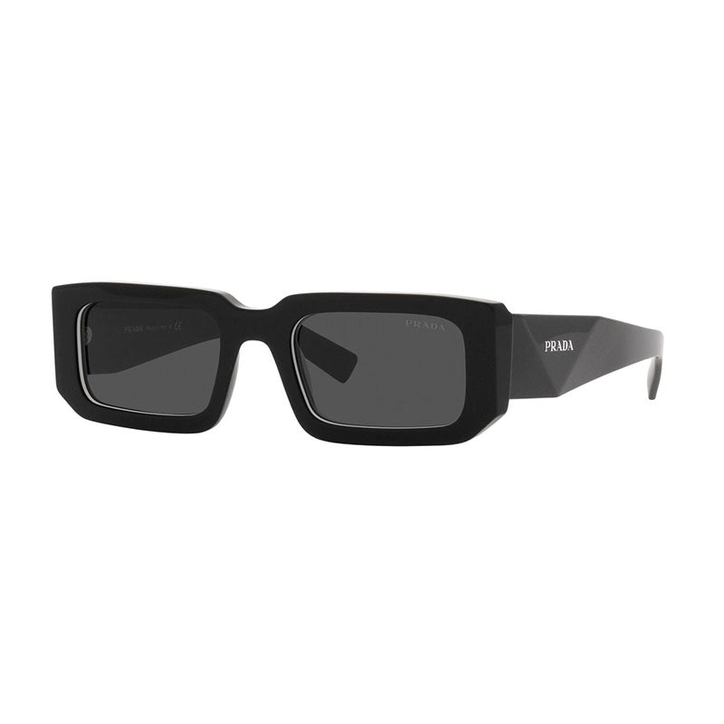 Prada PR 06YSF 09Q5S0 Black White/Dark Grey 54mm