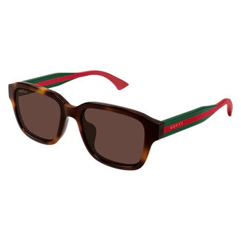 Gucci Gucci Brown Square Men's Sunglasses GG2120SA 002 55
