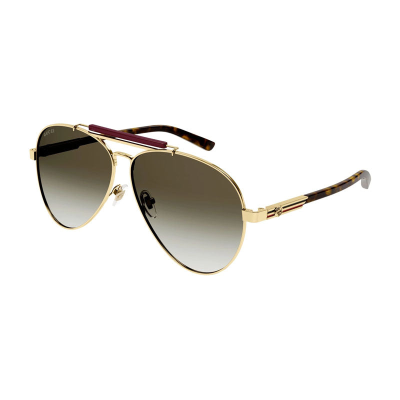 Gucci GG1287S 002 Gold/Brown Gradient 61mm