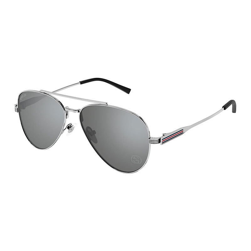 Gucci GG1874S 002 Silver/Silver Mirror 57mm