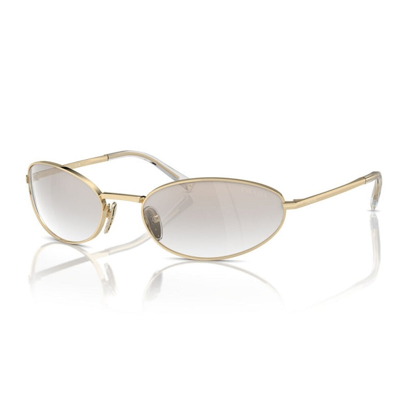 Prada PR A59S 14N7H1 Pale Gold/Clear Mirror Gold Gradient 59mm