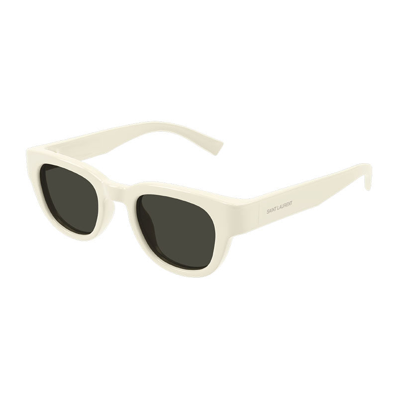 ?️ New Saint Laurent SL675 005 Sunglasses - Ivory Frame, Grey Lenses ?️ New Saint Laurent SL675 005 Sunglasses - Ivory Frame  main image 2