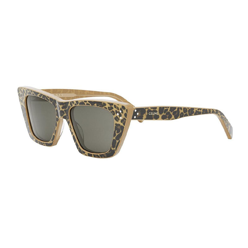 Celine CL40187I 99A Cheetah Print/Smoke