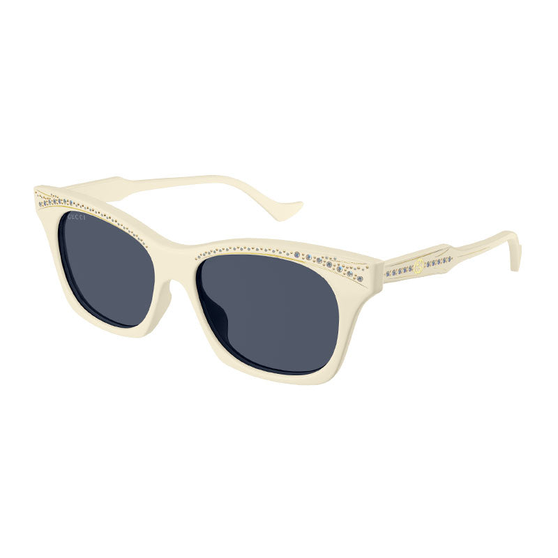 Gucci GG1299S 004 Ivory with Stones/Blue