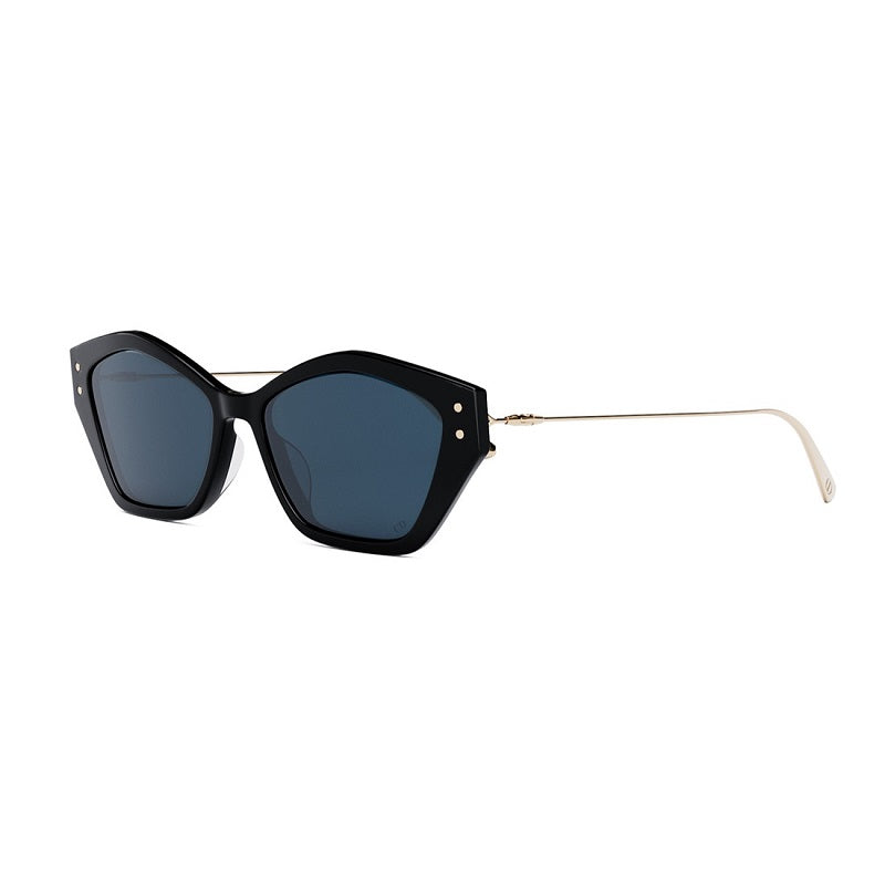 Dior MISSDIORS1U 12B0 Shiny Black/Gold/Blue