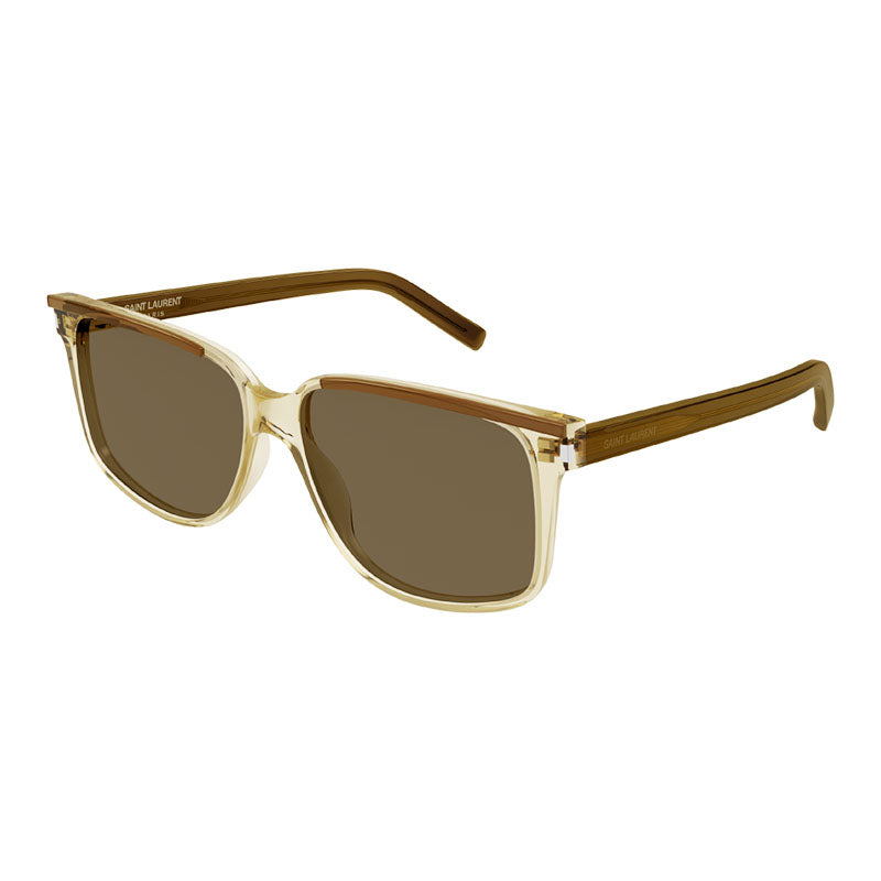 Saint Laurent SL599 002 Brown/Brown 58mm