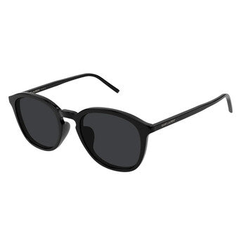 Saint Laurent Saint Laurent Black Oval Unisex Sunglasses SL 782/K 001 53