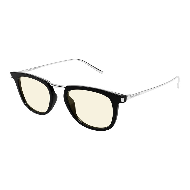 Saint Laurent SL753 003 Black/Silver/Light Yellow