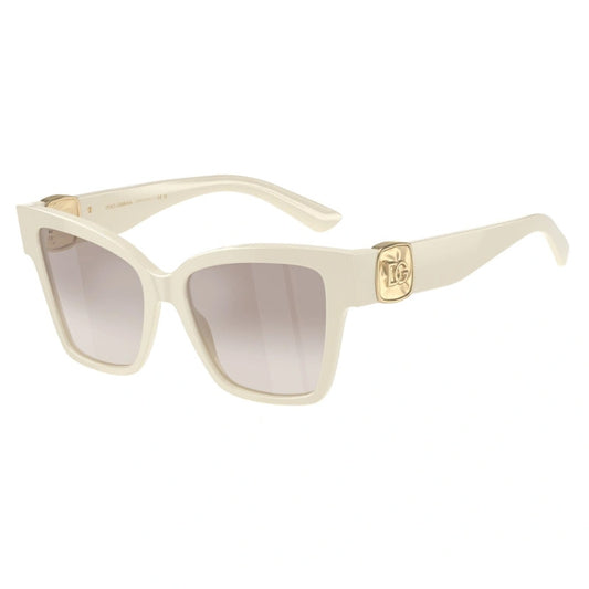Dolce & Gabbana DG4470 331294 Cream/Clear Gradient Brown Mirror Silver 54mm