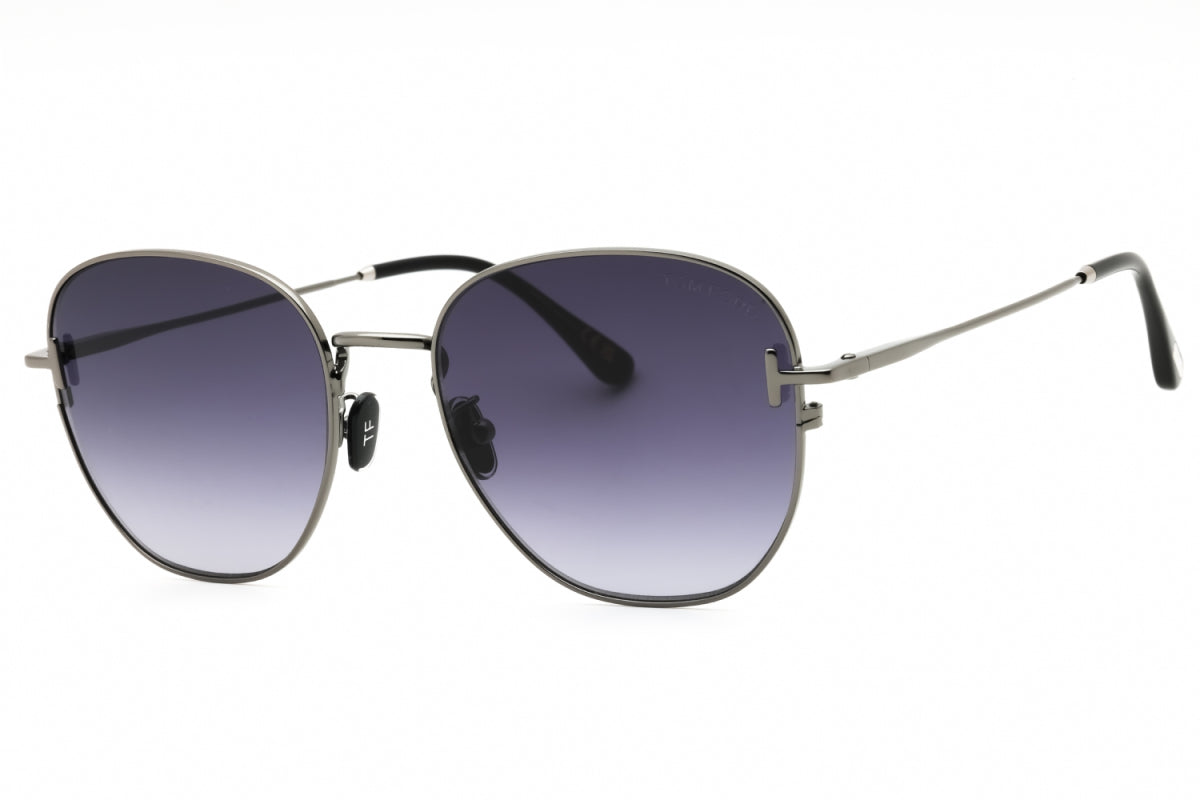 Tom Ford FT0976-K 08B shiny gunmetal/gradient smoke 56mm