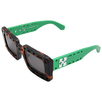 Off-White Off-White Atlantic Full Smoke Rectangular Unisex Sunglasses OERI025 6007 52