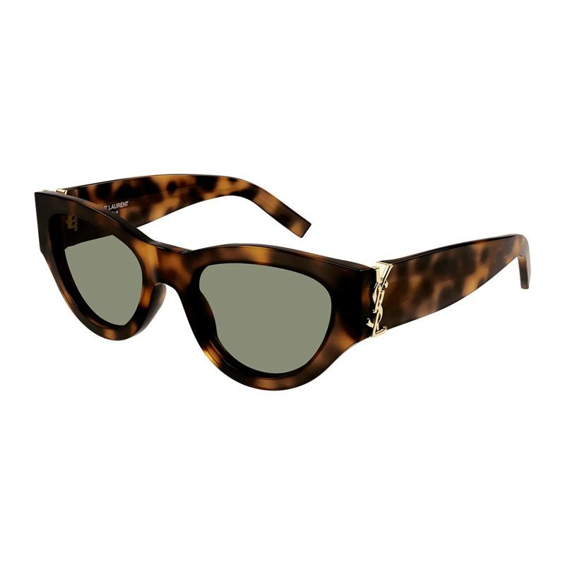 Saint Laurent SL M94/F 002 Havana/Green 53mm