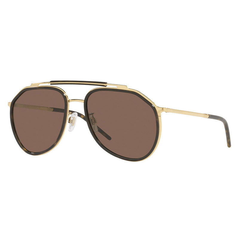 Dolce & Gabbana DG2277 02/73 Gold Havana/Dark Brown 57mm