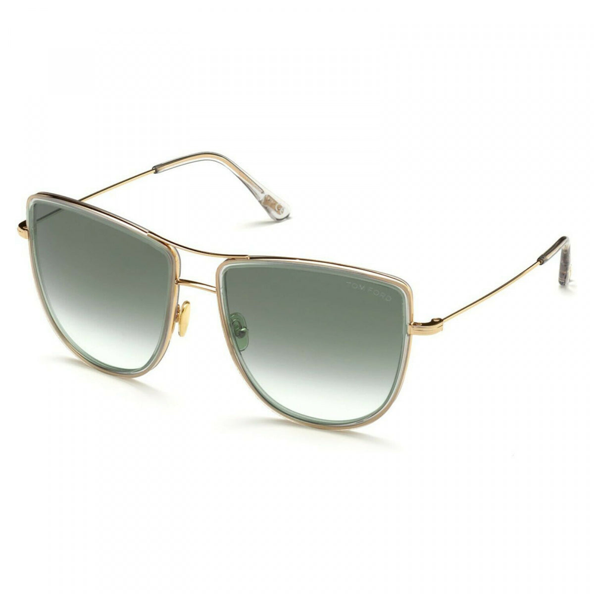 Tom Ford FT0759 28B Gold/Smoke Gradient