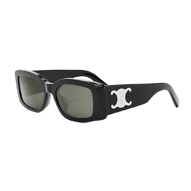 Celine CL40282U 01A Shiny Black/Smoke 53mm