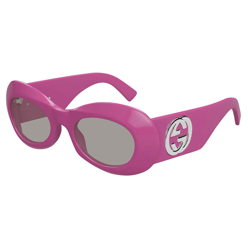 Gucci GG1696S 004 Shiny Fuchsia/Light Grey