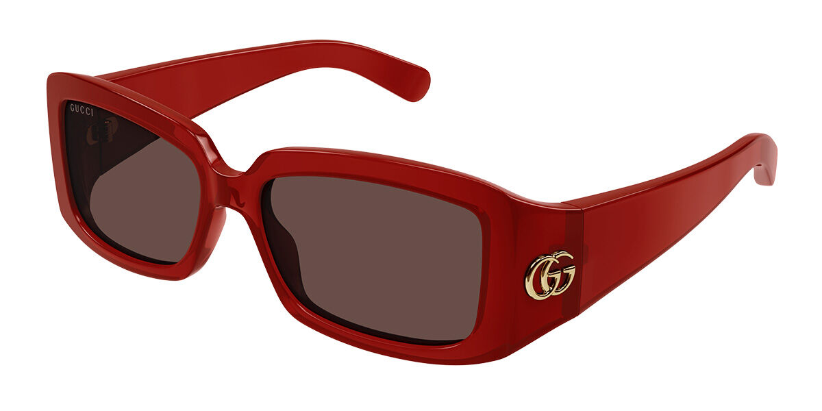 NWT Gucci GG1403SK-003-54 Burgundy Square 54mm Sunglasses Gucci GUCCI-GG1403SK-003-54 – Sugee Lux - Luxury Shades main image 2