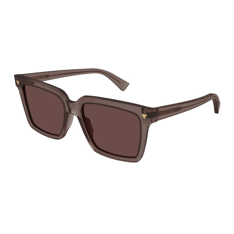 Bottega Veneta BV1254S 003 Transparent Brown/Red
