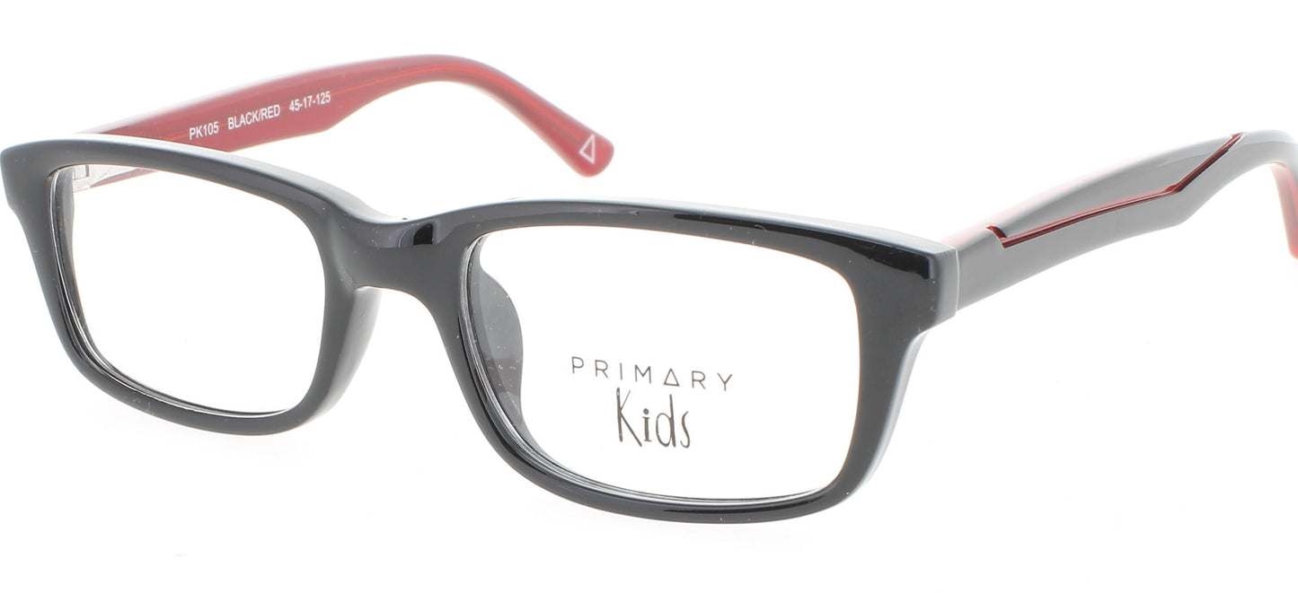 Primary PRIMARY-PK105-BLACK-RED-45