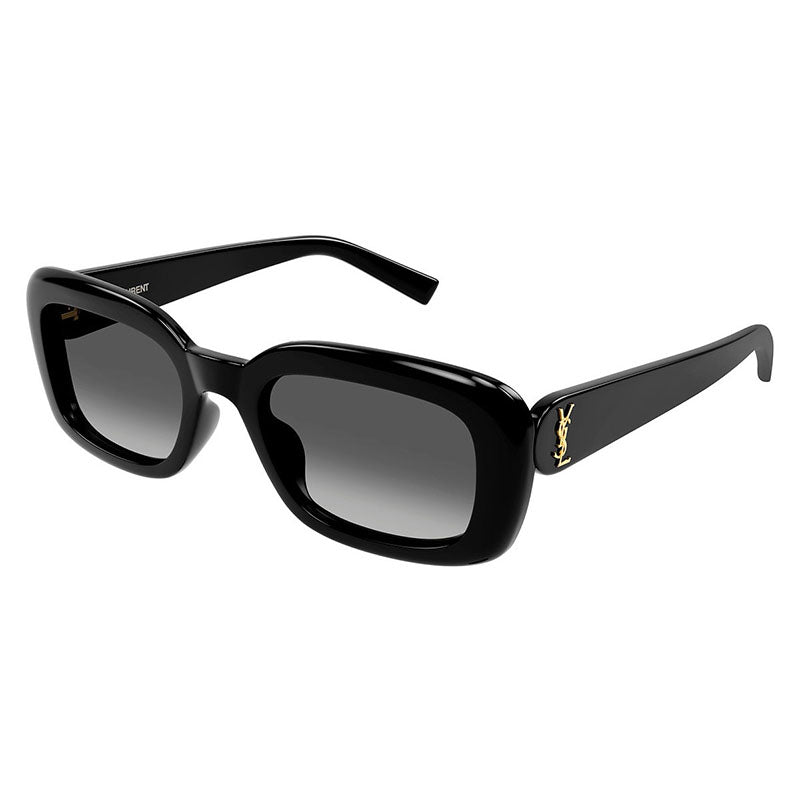 Saint Laurent SLM130 002 Shiny Black/Grey Gradient 53mm