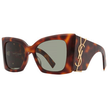 Saint Laurent Saint Laurent Green Butterfly Ladies Sunglasses SL M119 BLAZE 002 54