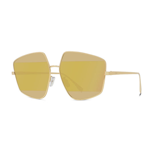 Fendi FE40016U 30G Gold/Gold Mirror 60mm