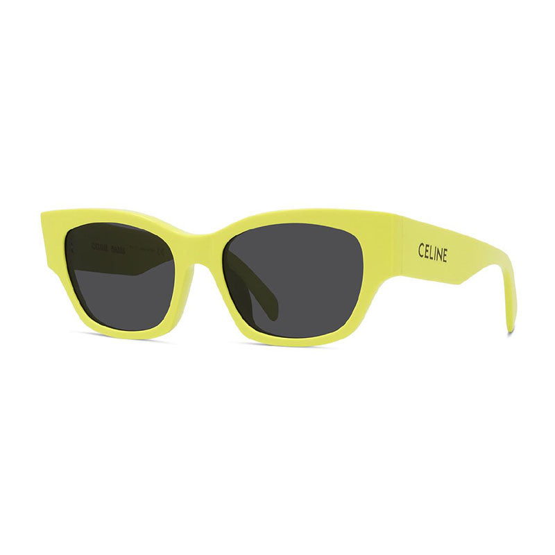 Celine CL40197U 93A Shiny Lime/Smoke – Sugee Lux - Luxury Shades display picture 1