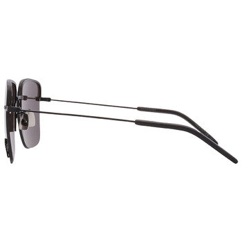 Saint Laurent Saint Laurent Brown Square Ladies Sunglasses SL 312M 001 58