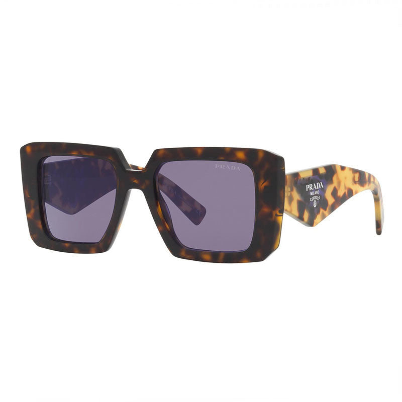 Prada PR23YS 2AU05Q Tortoise/Violet Mirror Internal Silver 51mm