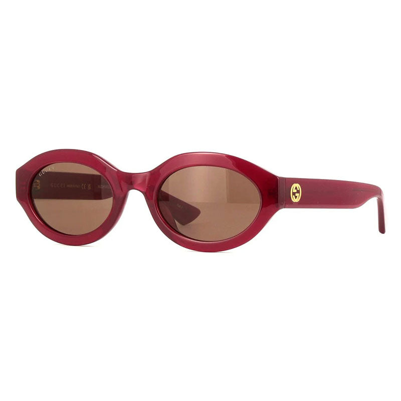 Gucci GG1579S 004 Shiny Cyclamen/Brown 53mm