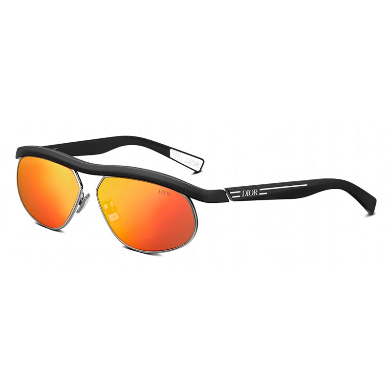 Dior DIORIDER S1U I1K7 Matte Black/Orange Mirrored 60mm