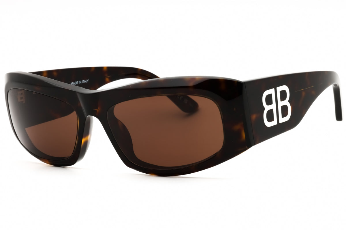 Balenciaga BB0395S 002 Havana/Brown 60mm