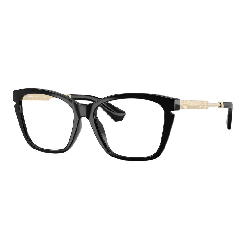 Burberry BE2427U 3001 Shiny Black/Gold 52mm