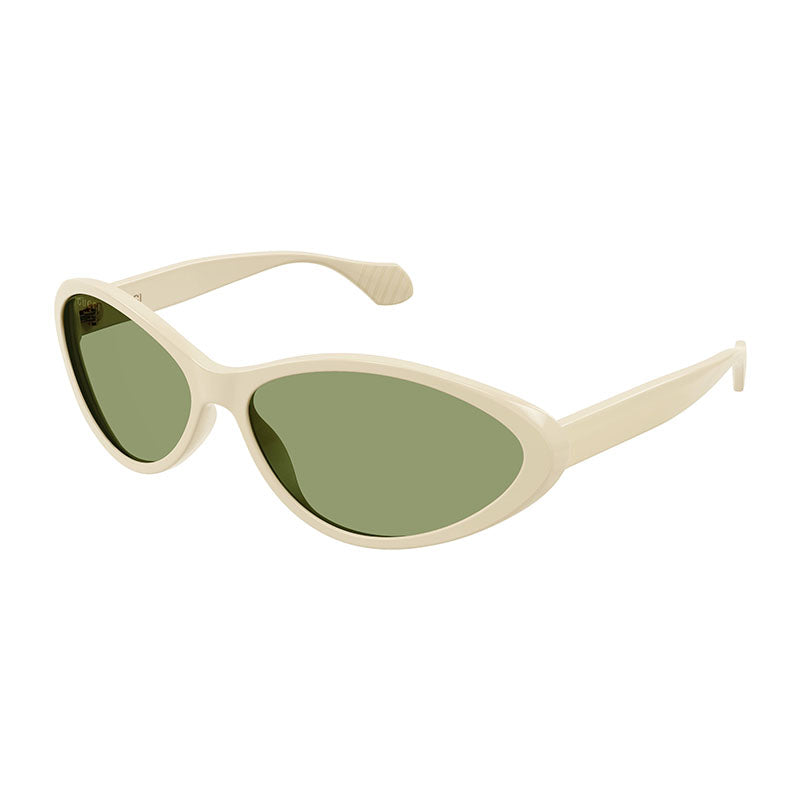 Gucci GG1377S 001 Shiny Ivory/Green