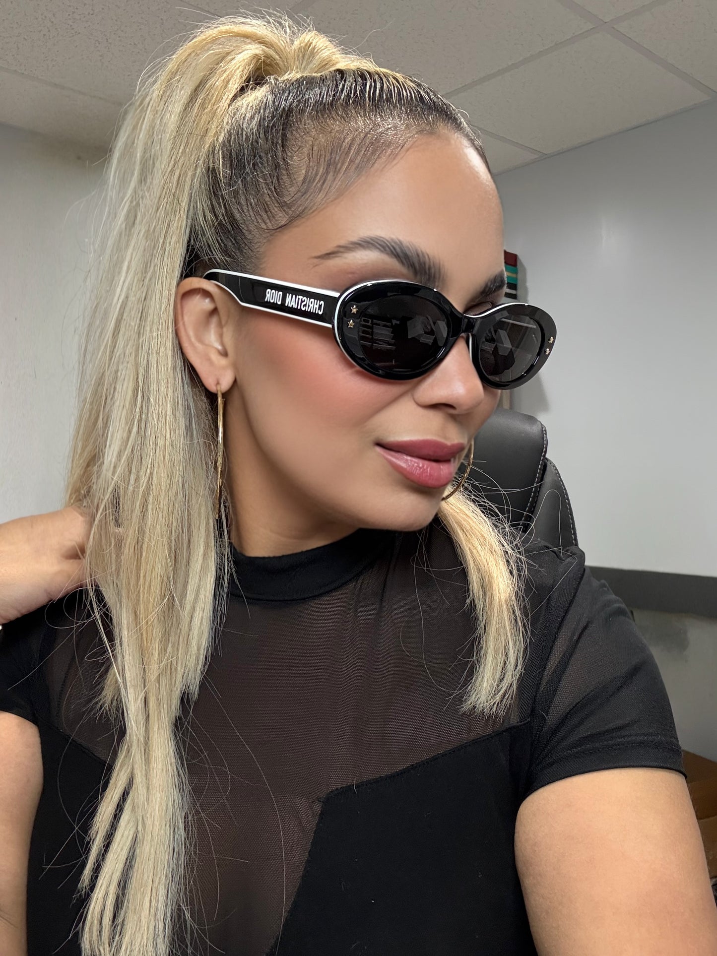 DIOR
DiorPacific B4I 51MM Oval Sunglasses