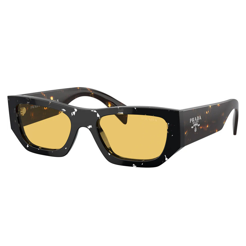 Prada PRA01S 15O10C Havana Black Transparent/Yellow 53mm