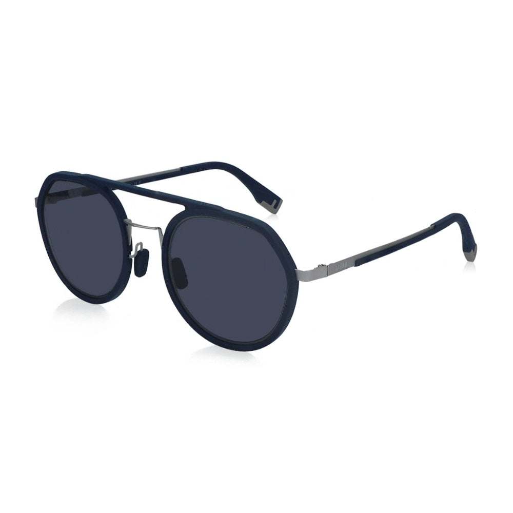 Fendi FE40040U 90V Matte Blue Silver/Blue 51mm