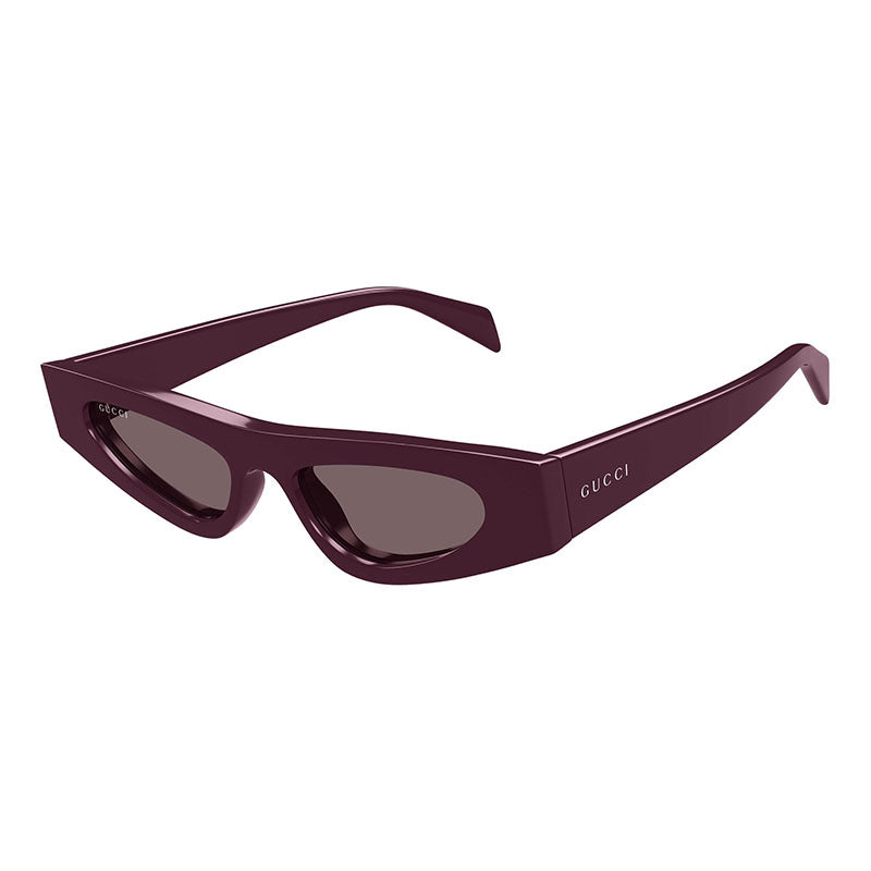 Gucci GG1779S 008 Purple Brown/Solid Plum