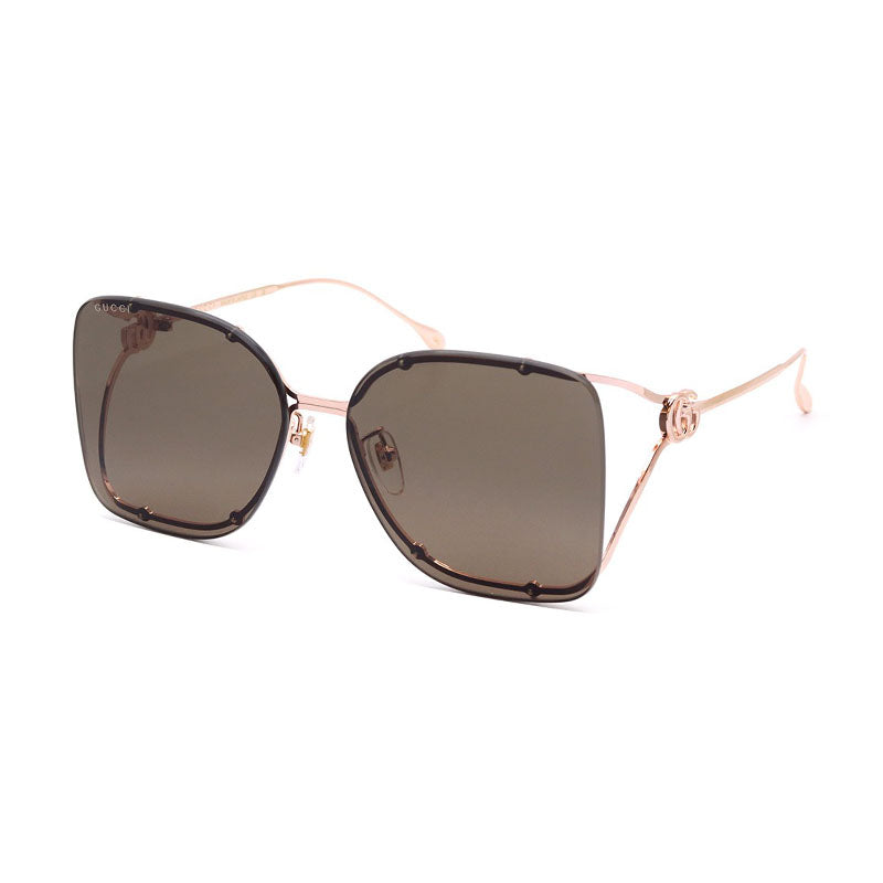 Gucci GG1713SA 002 Rose Gold/Brown 60mm