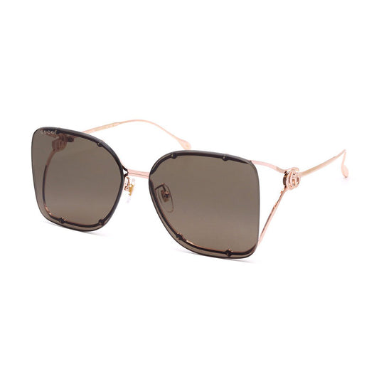 Gucci GG1713SA 002 Rose Gold/Brown 60mm
