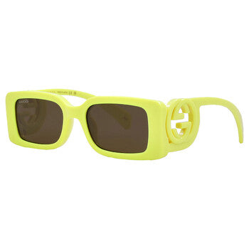 Gucci Gucci Brown Rectangular Ladies Sunglasses GG1325S 007 54