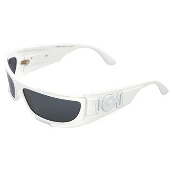 Versace Versace Dark Grey Wrap Men's Sunglasses VE4446 314/87 67