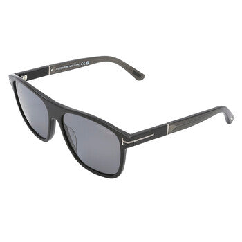 Tom Ford Tom Ford Frances Polarized Smoke Square Men's Sunglasses FT1081-N 01D 58