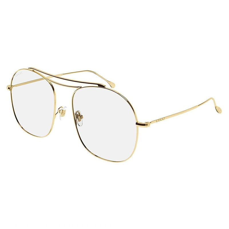 Gucci GG1479S 001 Yellow Gold/Transparent