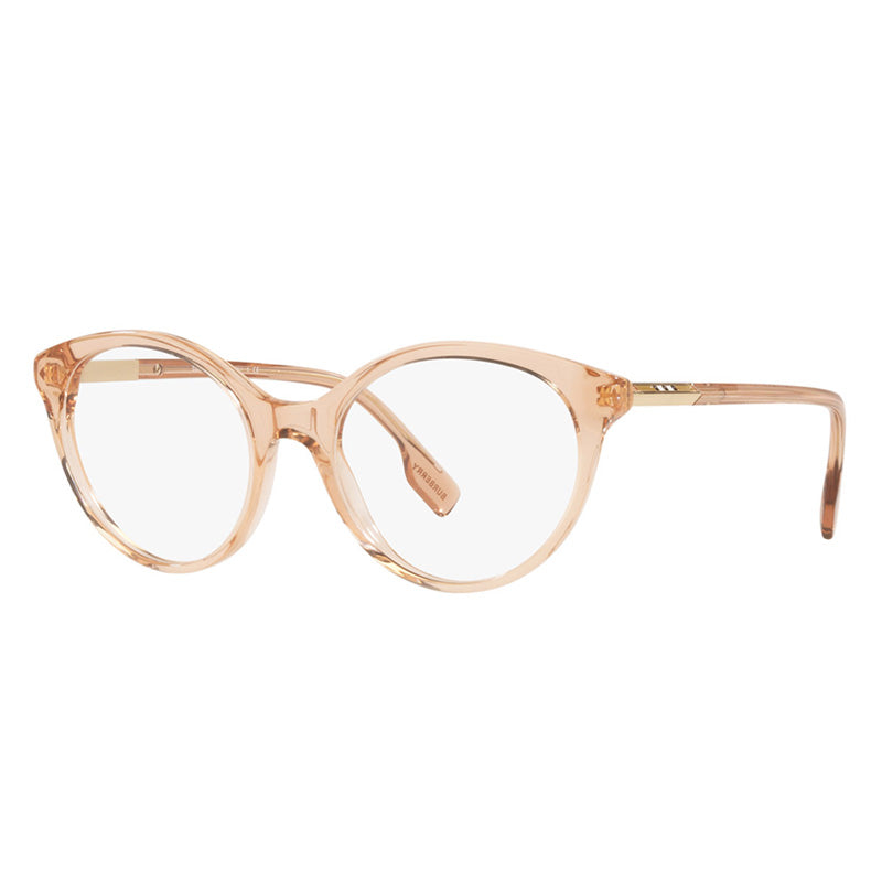 Burberry BE2349F 3358 Transparent Peach Pink 53mm