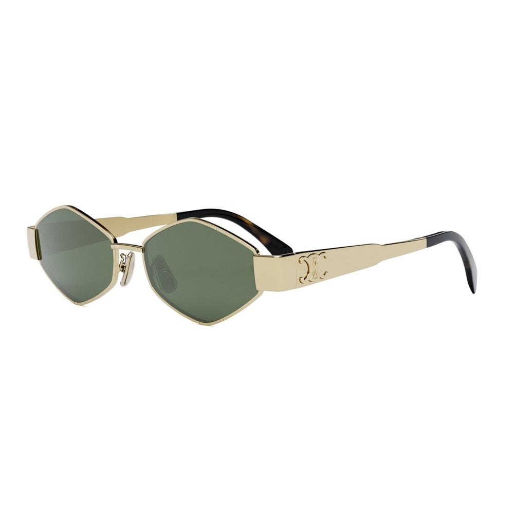 Celine CL40254U 30N Gold/Green 54mm